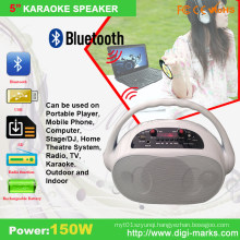 5 Inch Colorful Wireless Bluetooth Mini Speaker with Mic